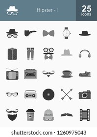 Hipster Grey Icons