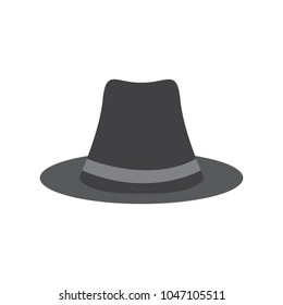 Hipster hat icon