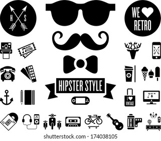 HIPSTER icon set