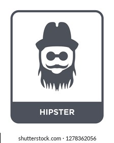 hipster icon vector on white background, hipster trendy filled icons from Blogger and influencer collection, hipster vector illustration