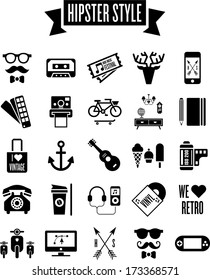 Hipster icons