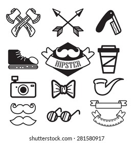 Hipster icons