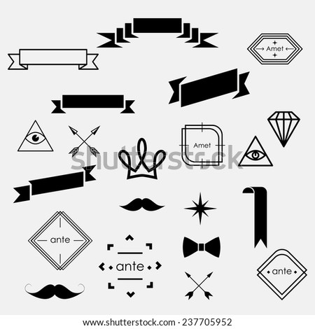 hipster icons