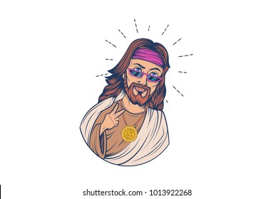 1,559 Jesus Hipster Images, Stock Photos & Vectors | Shutterstock