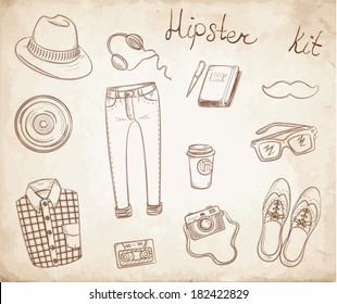 hipster kit vintage style