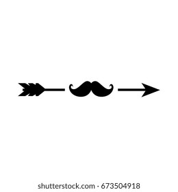 Hipster label banner symbol