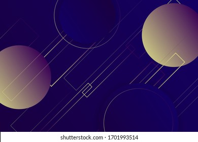 Hipster landing page design. 3d in dark violet neon colors wallpaper. Line ball primitive figure diagonal liquid design. Music illusion violet abstract fractal. Plastic isometric geometry
