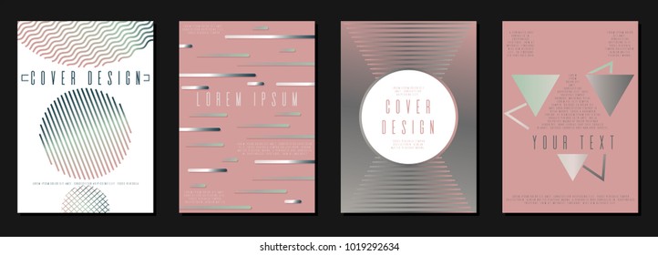 Hipster layout corporate style.  Template in A4.  Can be used for poster, brochure, magazine, card, book, flyer, banner, anniversary. Trendy corporate style.