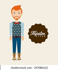 hipster lifestyle design, vector illustration eps10 graphic 