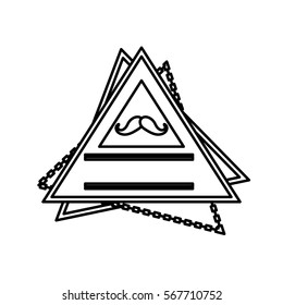 Hipster lifestyle symbol icon vector illustration graphic design