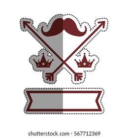 Hipster lifestyle symbol icon vector illustration graphic design