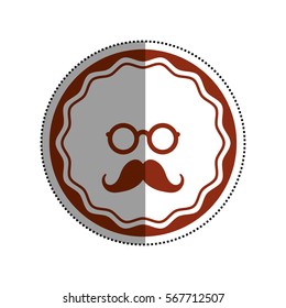 Hipster lifestyle symbol icon vector illustration graphic design