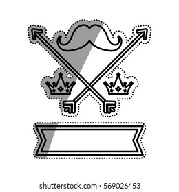 Hipster lifestyle symbol icon vector illustration graphic design