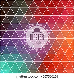 Hipster lifestyle. Vector illustration.