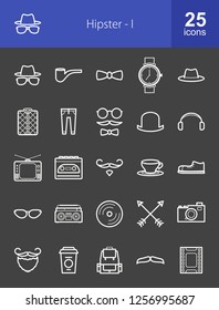 Hipster Line Icons