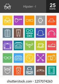 Hipster Line Icons