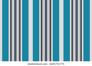 Hipster lines vertical stripe, customizable pattern textile vector. Magazine texture background fabric seamless in gainsboro and grey colors palette.