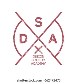 Hipster logo template