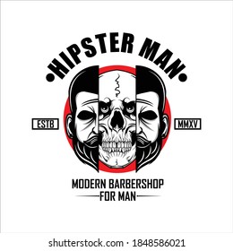 hipster logo template ready format eps 10