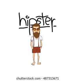 Hipster man 2