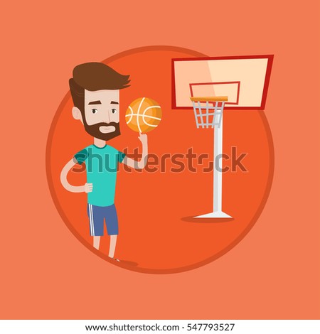 Similar – Image, Stock Photo hooped Basketball