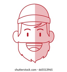 Hipster man design