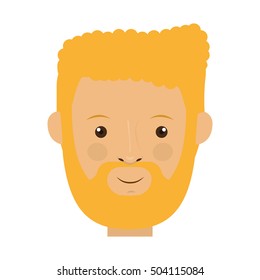 hipster man icon