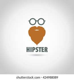 Hipster Man Logo
