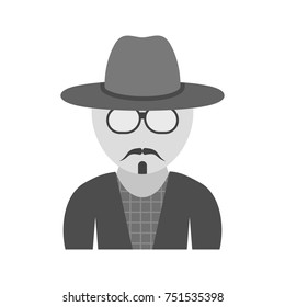 Hipster Man in Shades