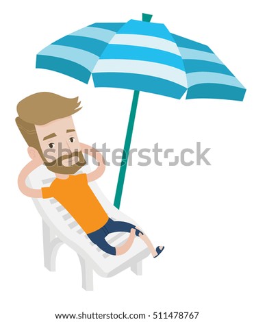 Similar – beach chairs Relaxation