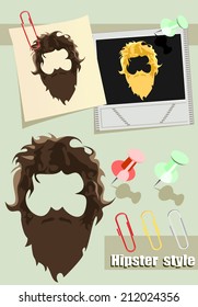 Hipster man.icons