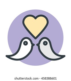 Hipster Mask Colored Vector Icon