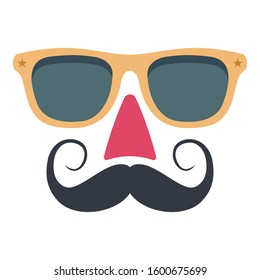 
Hipster Mask Vector icon which can be easily modified or edit
