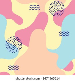 Hipster modern geometric abstract background. Bright yellow banner with blue stripes stripes, textured background. Business template for a bright color. Realistic stripes background.