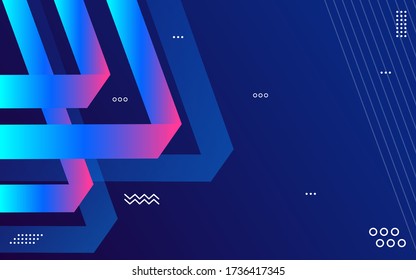 Hipster fondo abstracto geométrico moderno.