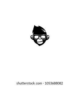 Hipster Monkey Logo