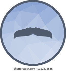 Hipster, moustache, man