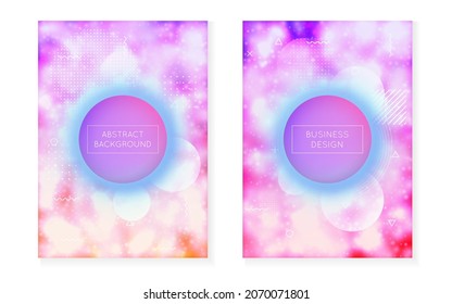Hipster Pattern. Minimal Background. Tech Business Composition. Digital Presentation. Purple Soft Shape. Vibrant Dots. Trendy Flyer. Space Screen. Violet Hipster Pattern