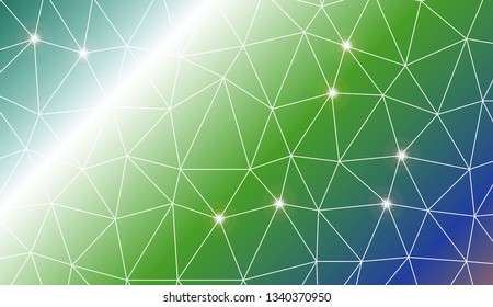 Hipster pattern with polygonal elements. Decorative design for your idea. Vector illustration. Creative gradient color