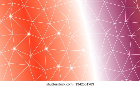 Hipster pattern with polygonal elements. Decorative design for your idea. Vector illustration. Creative gradient color