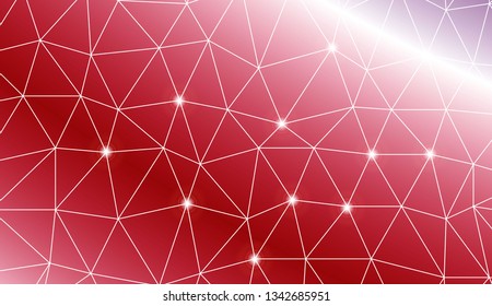 Hipster pattern with polygonal elements. Decorative design for your idea. Vector illustration. Creative gradient color