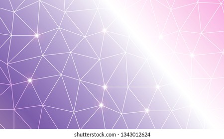 Hipster pattern with polygonal elements. Decorative design for your idea. Vector illustration. Creative gradient color