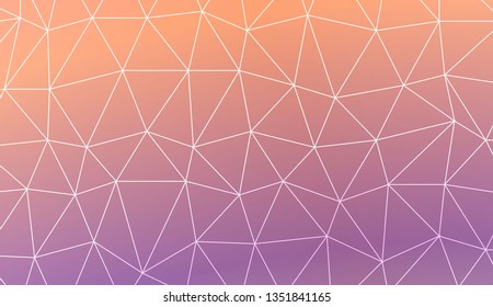 Hipster pattern with polygonal elements. For modern interior design, fashion print. Vector illustration. Abstract Gradient Soft Colorful Background
