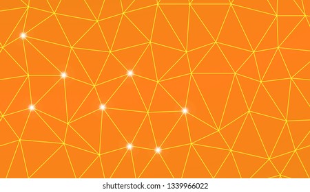 Hipster pattern with polygonal elements. Texture for your design. Vector illustration. Creative gradient color.