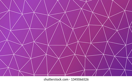Hipster pattern with polygonal elements. Texture for your design. Vector illustration. Creative gradient color.