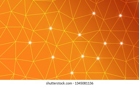 Hipster pattern with polygonal elements. Texture for your design. Vector illustration. Creative gradient color.