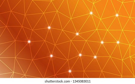 Hipster pattern with polygonal elements. Texture for your design. Vector illustration. Creative gradient color.