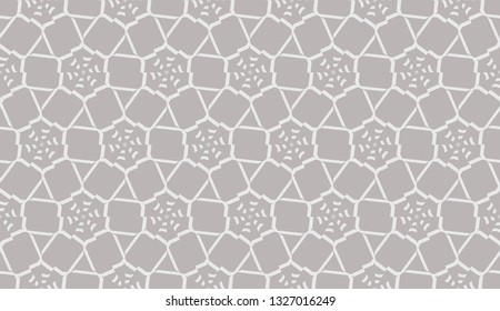 Hipster pattern with polygonal elements. Triangles style. Vector illustration. Light grey, brown color. Background for your business project. Advert, template screen. Seamless.