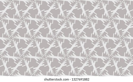 Hipster pattern with polygonal elements. Triangles style. Vector illustration. Light grey, brown color. Background for your business project. Advert, template screen. Seamless.