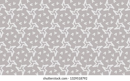 Hipster pattern with polygonal elements. Triangles style. Vector illustration. Light grey, brown color. Background for your business project. Advert, template screen. Seamless.